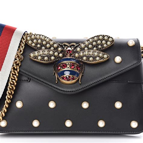 gucci broadway pearly bee bag|Gucci Broadway Bee Bag .